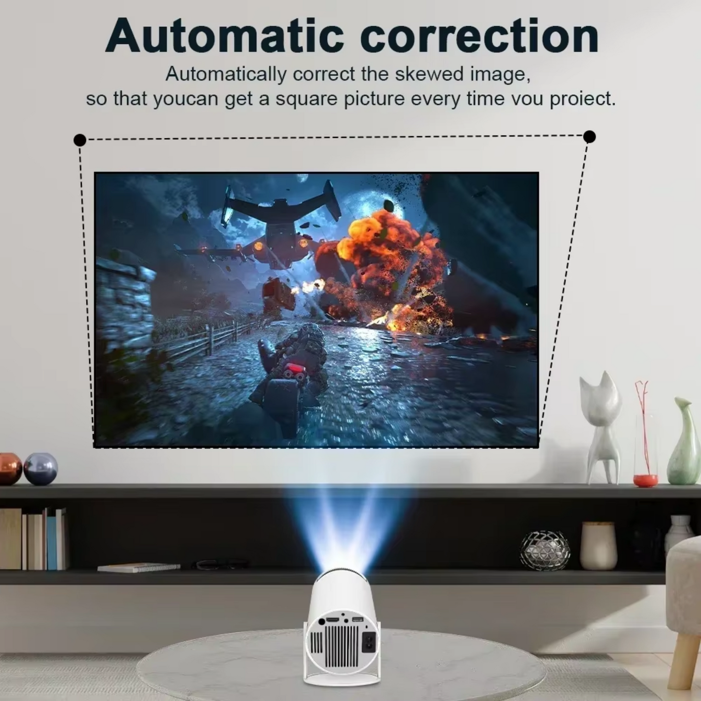 Proyector Android 11 4K WiFi Incluye Magis