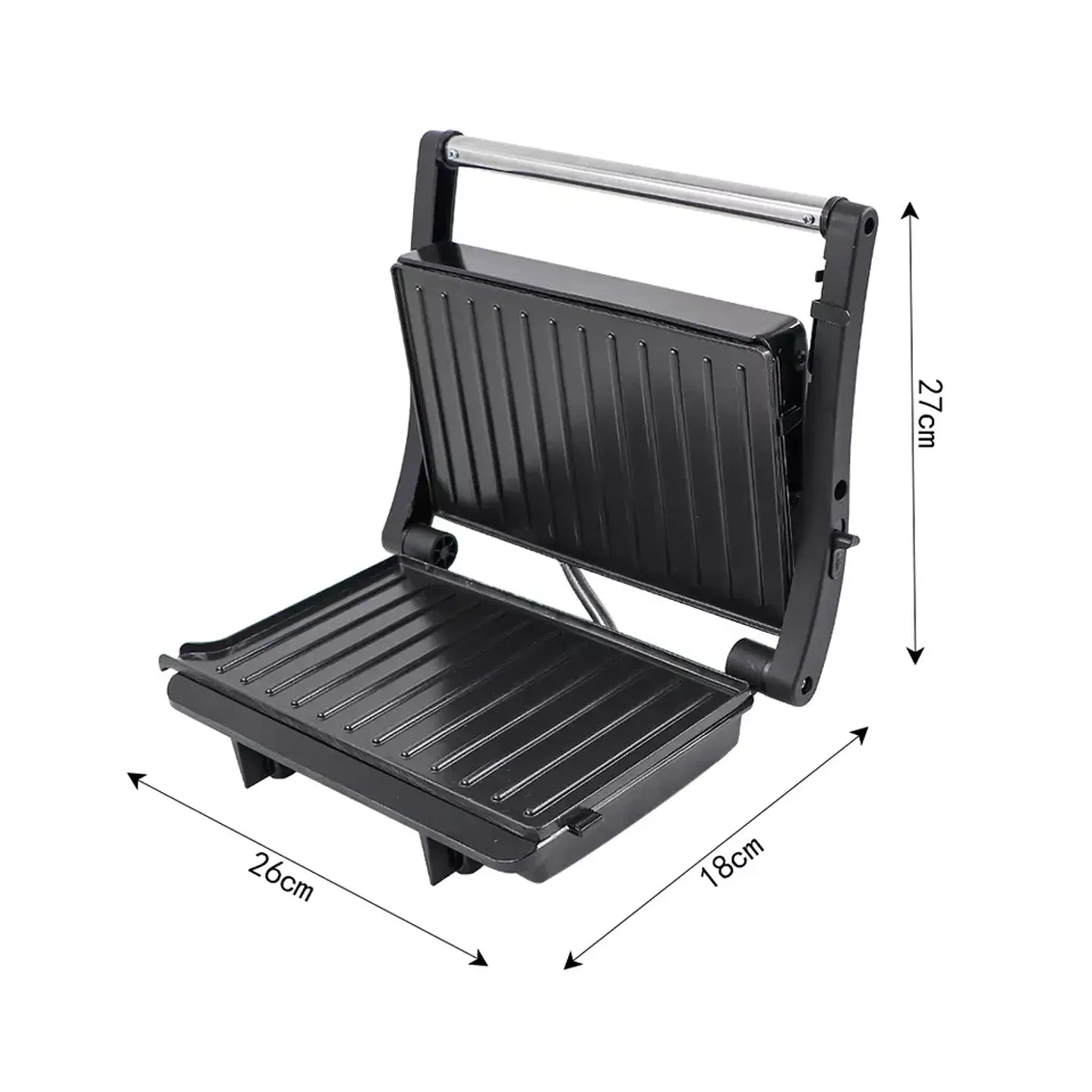 Parrillera Eléctrica Sandwichera RAF 1000W