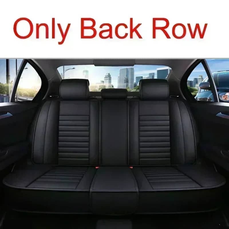 Fundas de Asiento de Auto de Cuero de Calidad Universal