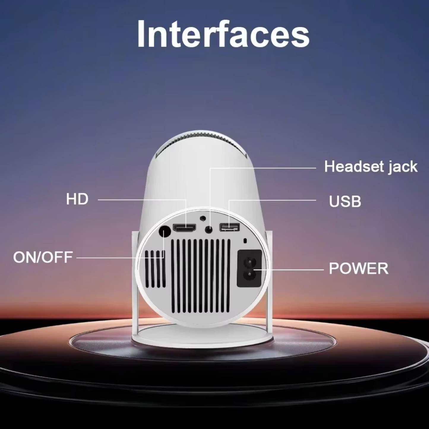 Proyector Android 11 4K WiFi Incluye Magis