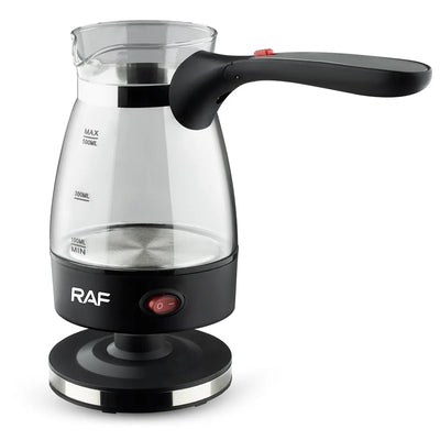 Cafetera Eléctrica Turca de Vidrio Raf
