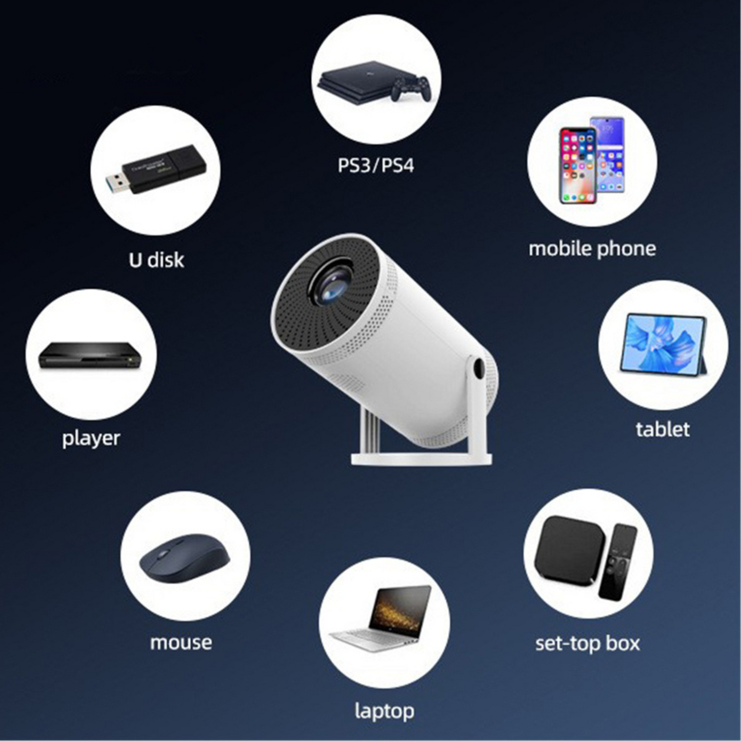 Proyector Android 11 4K WiFi Incluye Magis