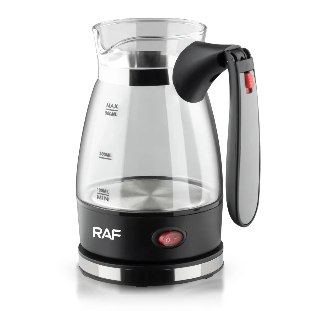 Cafetera Eléctrica Turca de Vidrio Raf