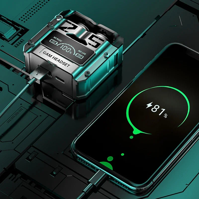 Audífonos Bluetooth Deportivos M25 con Cancelación de Ruido