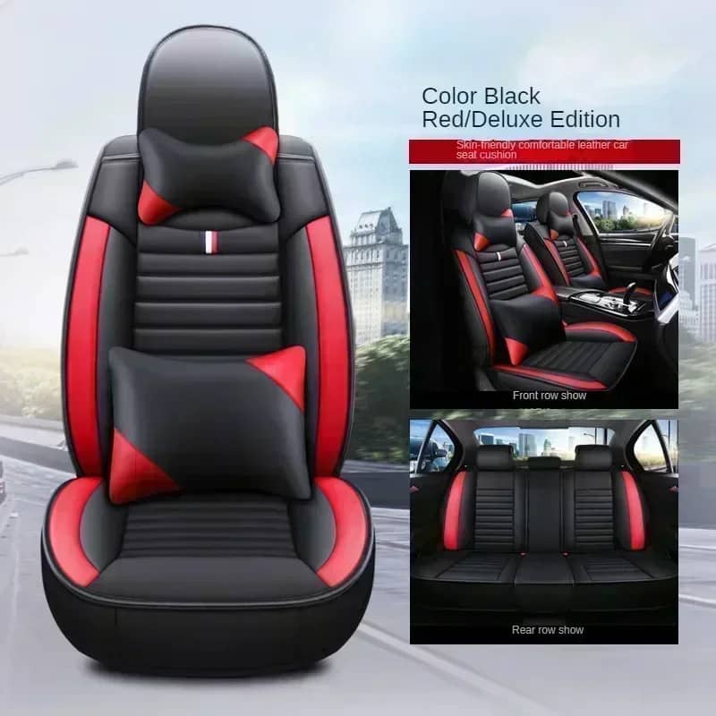 Fundas de Asiento de Auto de Cuero de Calidad Universal