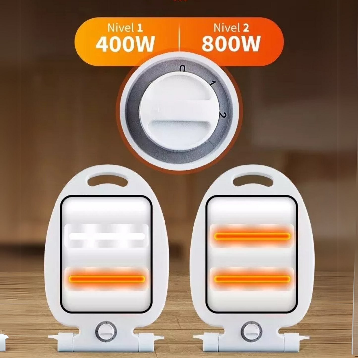 Estufa Calefactor de Cuarzo 800W