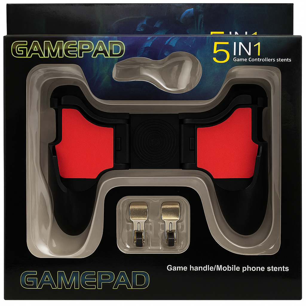 Mando De Juegos Para Teléfono Móvil 5 En 1