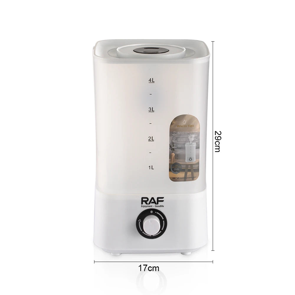 Humidificador de Aire Ultrasónico Inteligente RAF