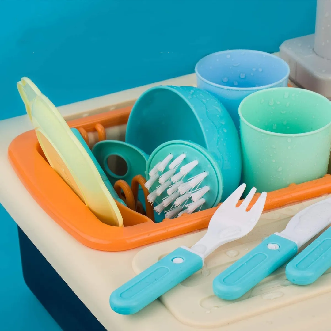 Fregadero Cocina Juguete Kitchen Niñas Con Agua Corriente