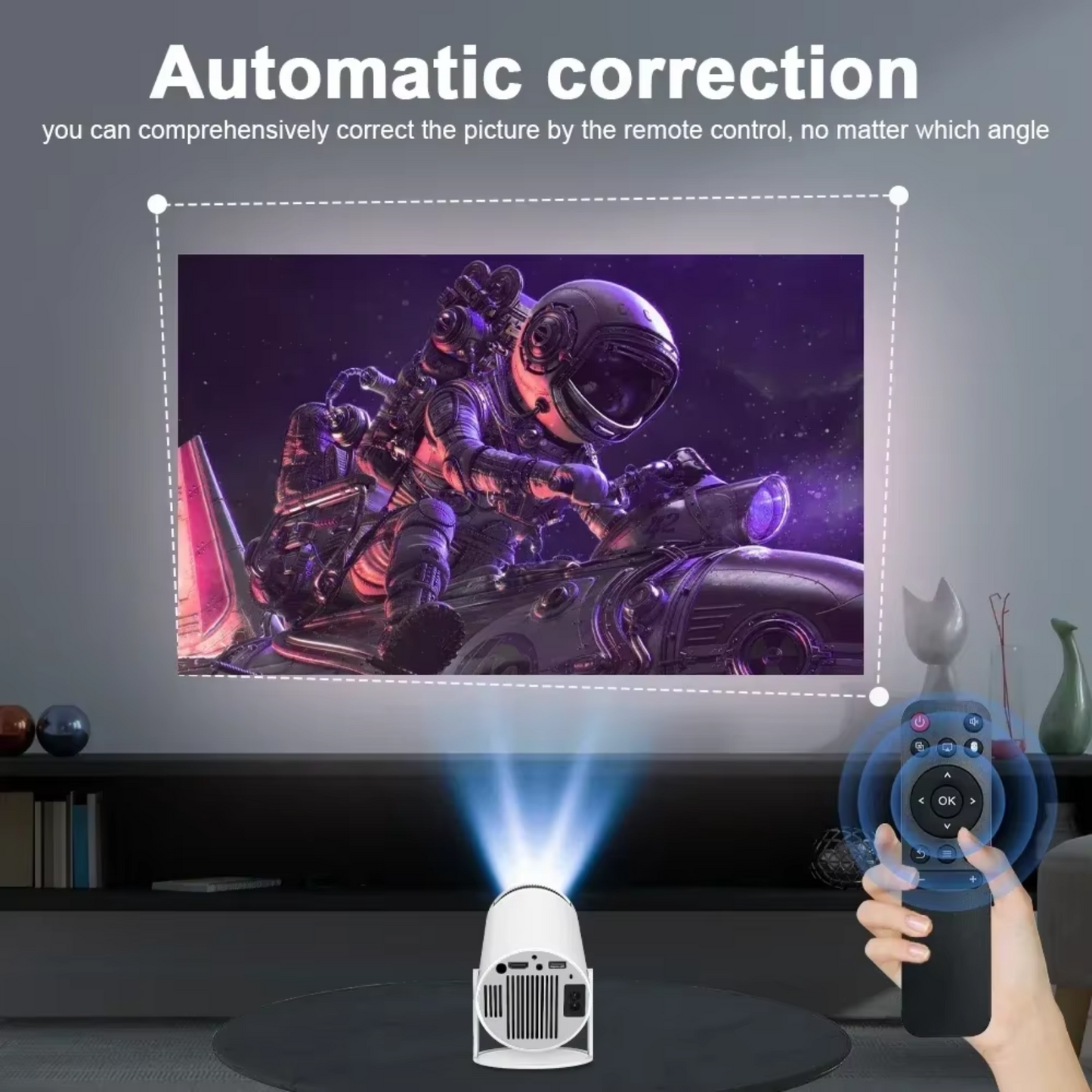Proyector Android 11 4K WiFi Incluye Magis