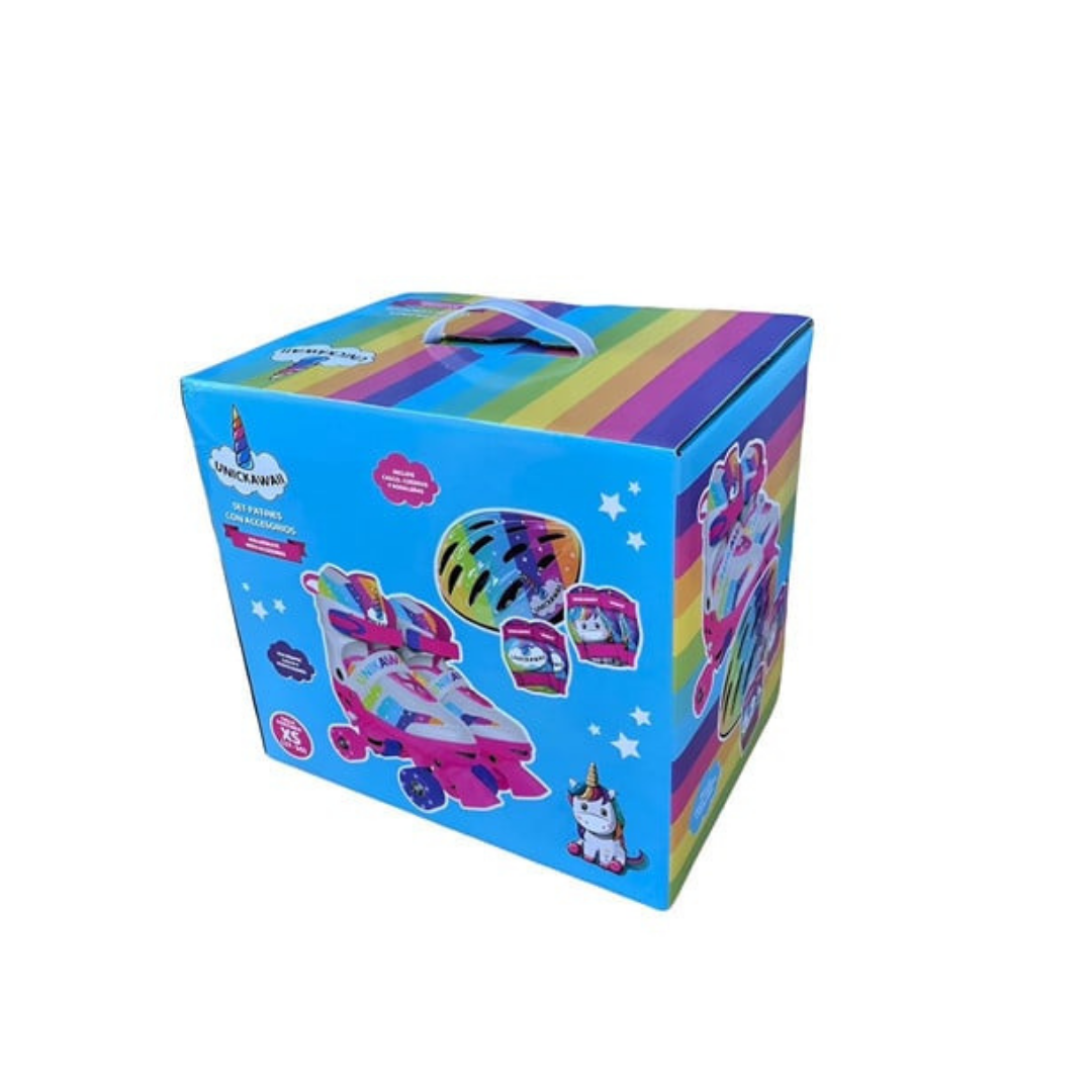 SET PATINES 2X2 UNICKAWAII