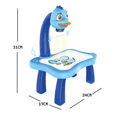 Mesa de Dibujo con Proyector Infantil LED