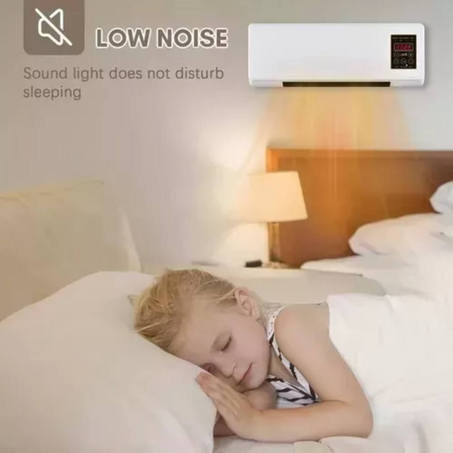 Aire acondicionado calefactor para pared aire frio y caliente además con control remoto
