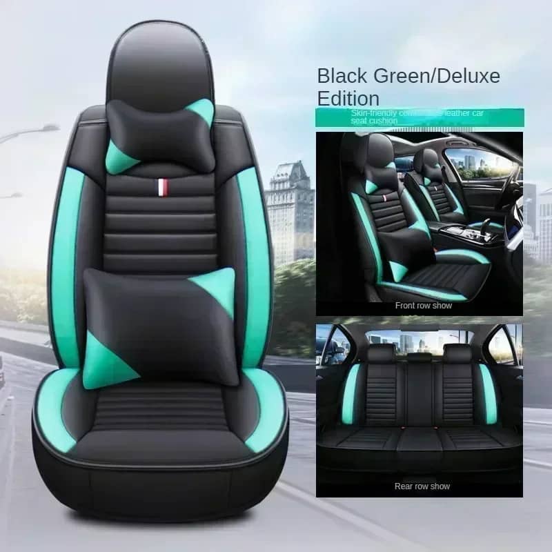 Fundas de Asiento de Auto de Cuero de Calidad Universal
