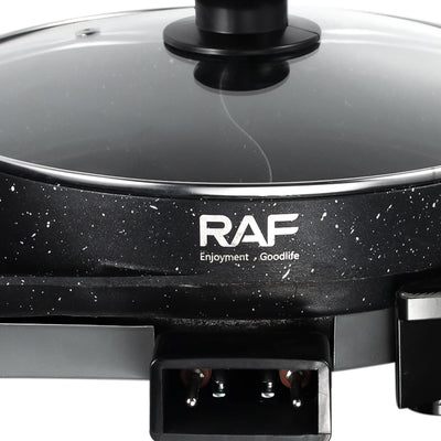 Sartén Eléctrica 2 En 1 Antiadherente Raf