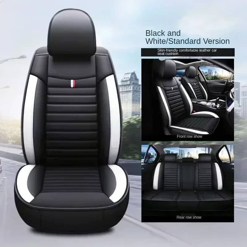 Fundas de Asiento de Auto de Cuero de Calidad Universal