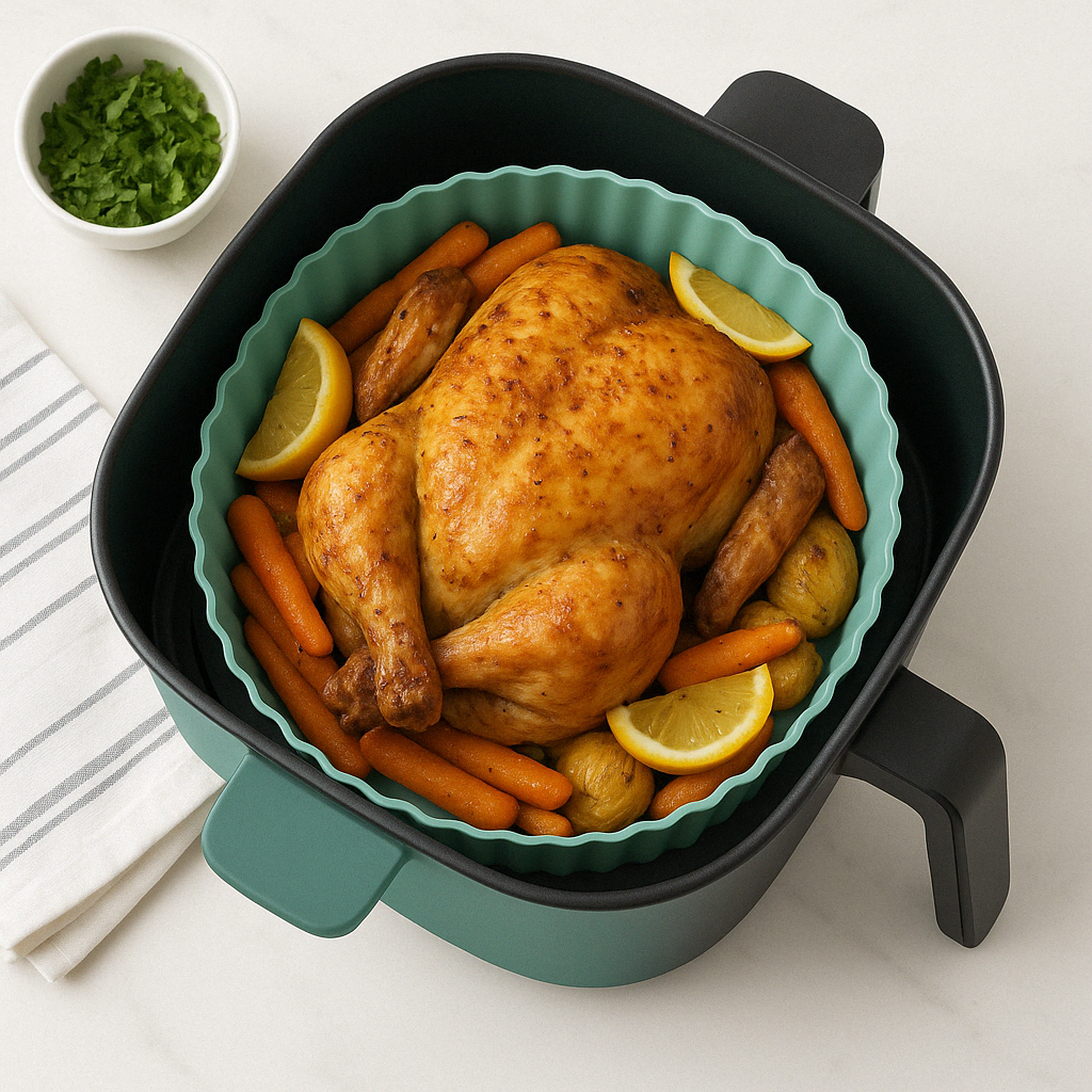 Molde De Silicona Bandeja Para Freidora De Air Fryer