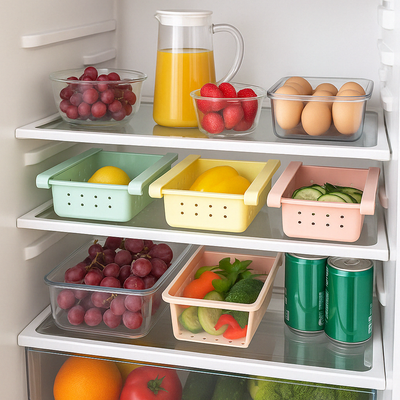 Bandejas Para Organizar Refrigeradores Organizador De Refrigerador