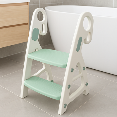 Escalera Para Niños Taburete Elevador De Lavado Portatil