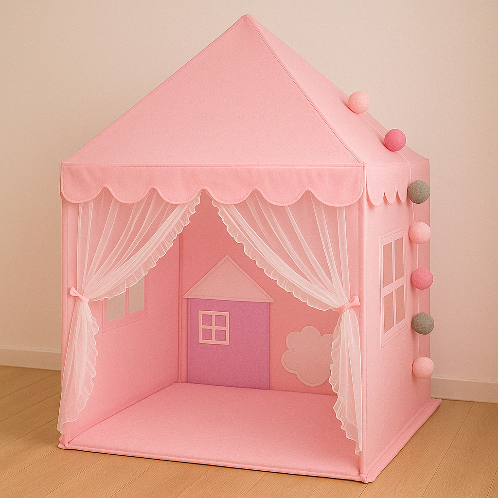 Carpa Casa Para Niñas Niños Carpa Plegable Princesa Juguete