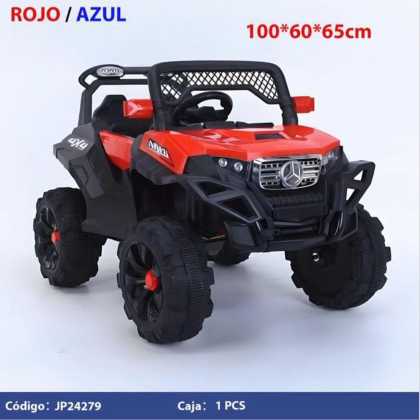 Auto Eléctrico 12 V Para Niños Control Remoto