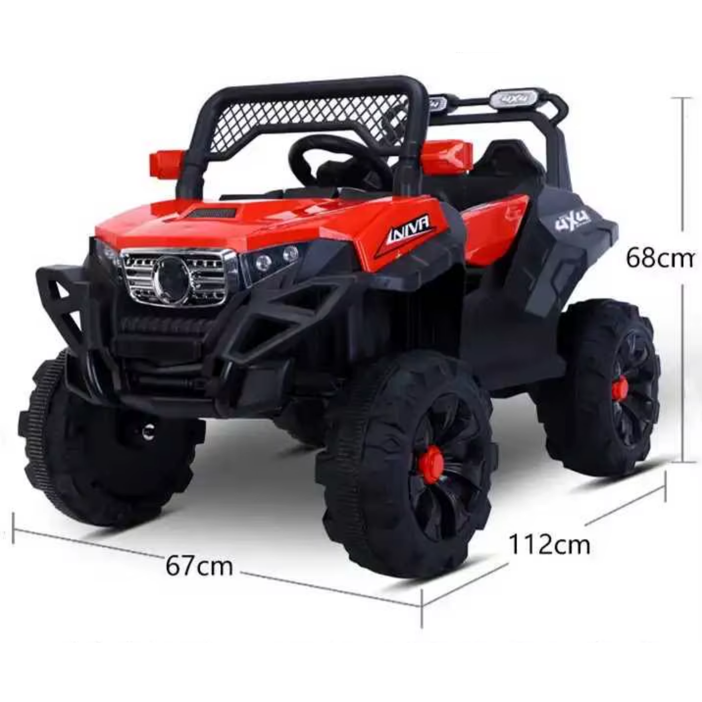 Auto Eléctrico 12 V Para Niños Control Remoto