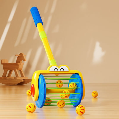 Andador de Empuje para Bebés con Lanzador de Pelotas