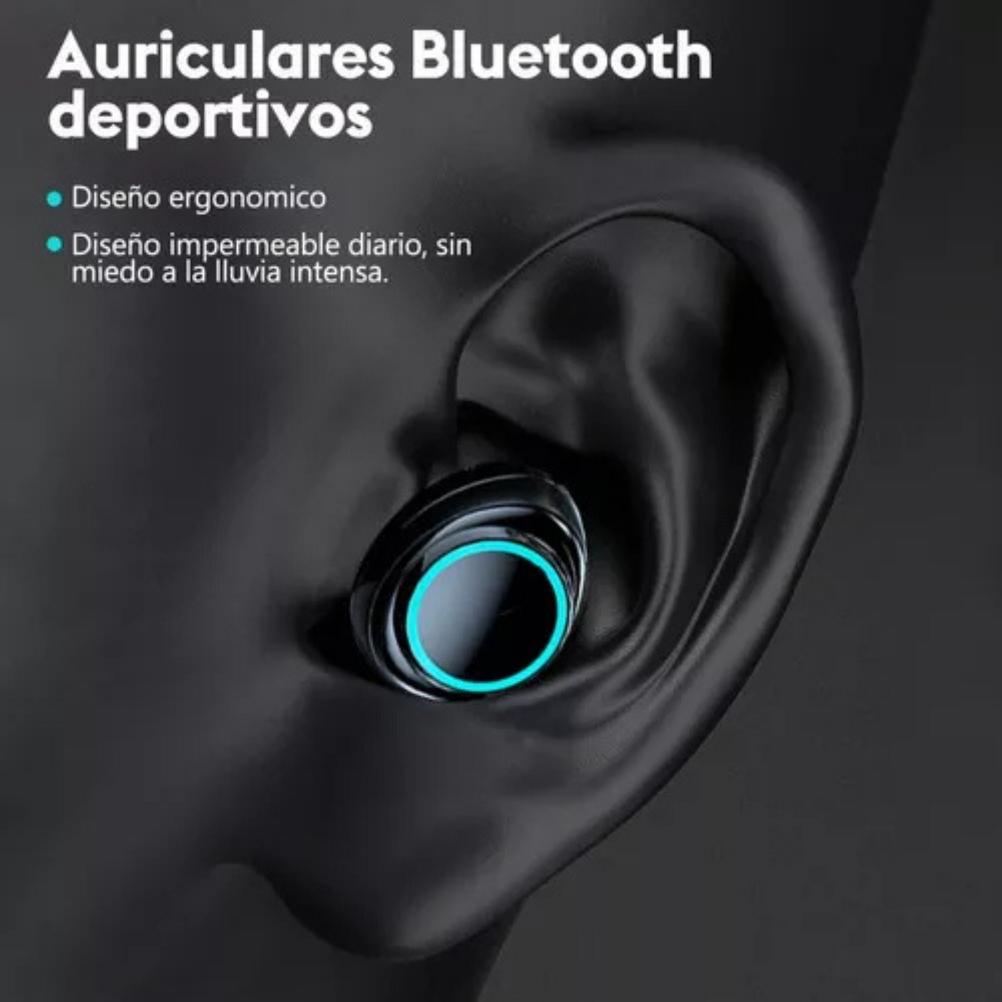 Audífonos Bluetooth Deportivos M25 con Cancelación de Ruido