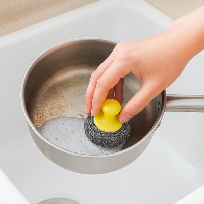 Pack 12 Virutilla Ollas Gruesa Con Mango Virutilla Gruesa 12