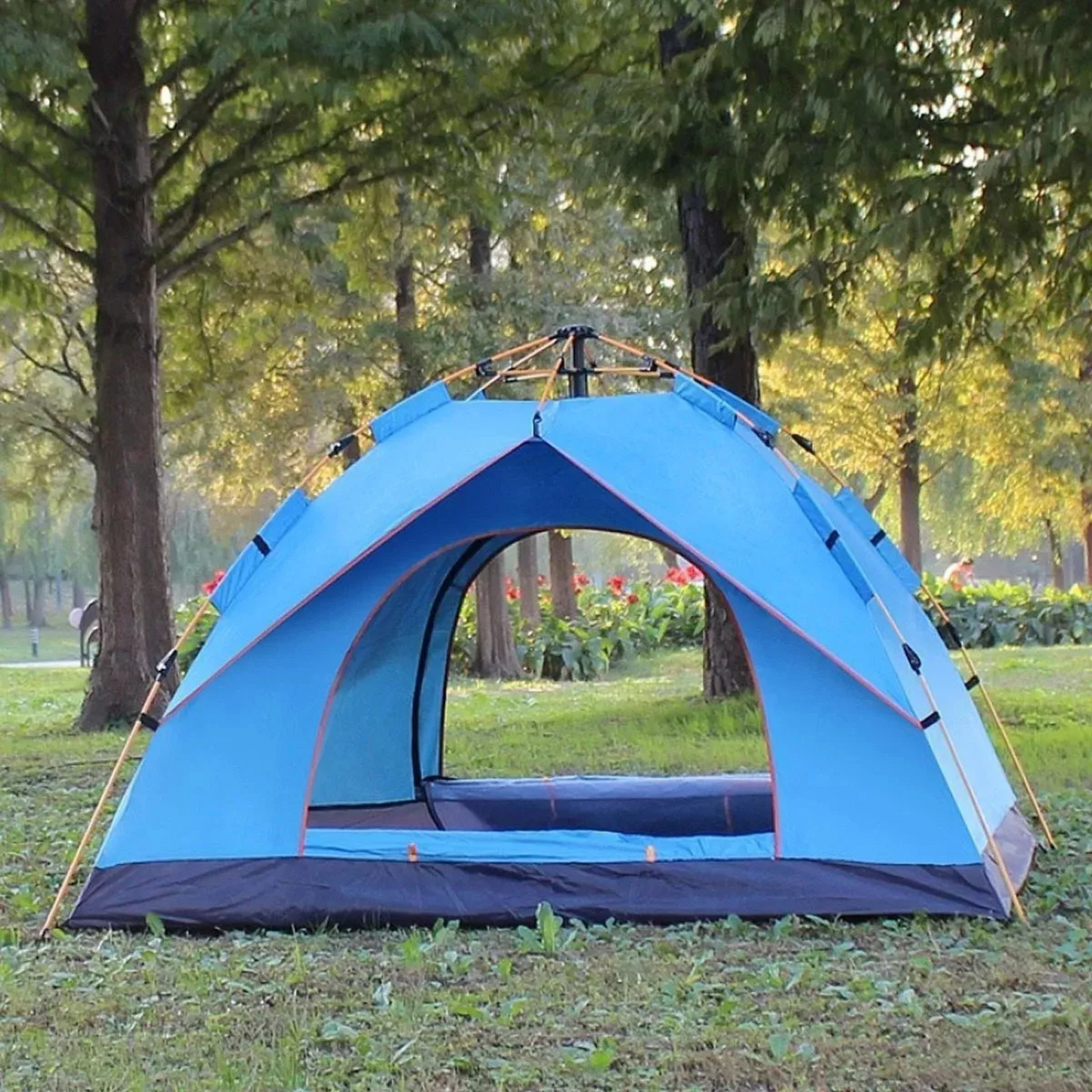 Carpa Para 4 Personas Iglú Panda Impermeable Trekking
