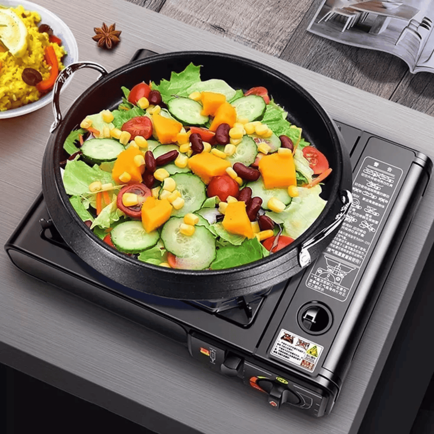 Cocinilla a Gas Camping Fogones Cocina de Camping