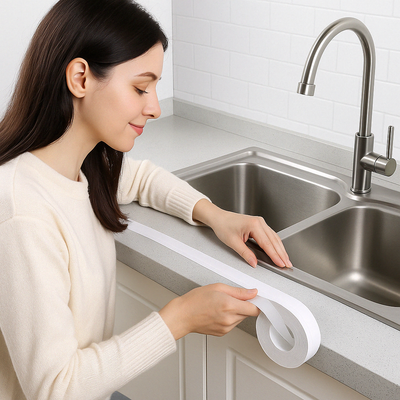 Cinta De Calafateo Impermeable Autoadhesiva Esquinas