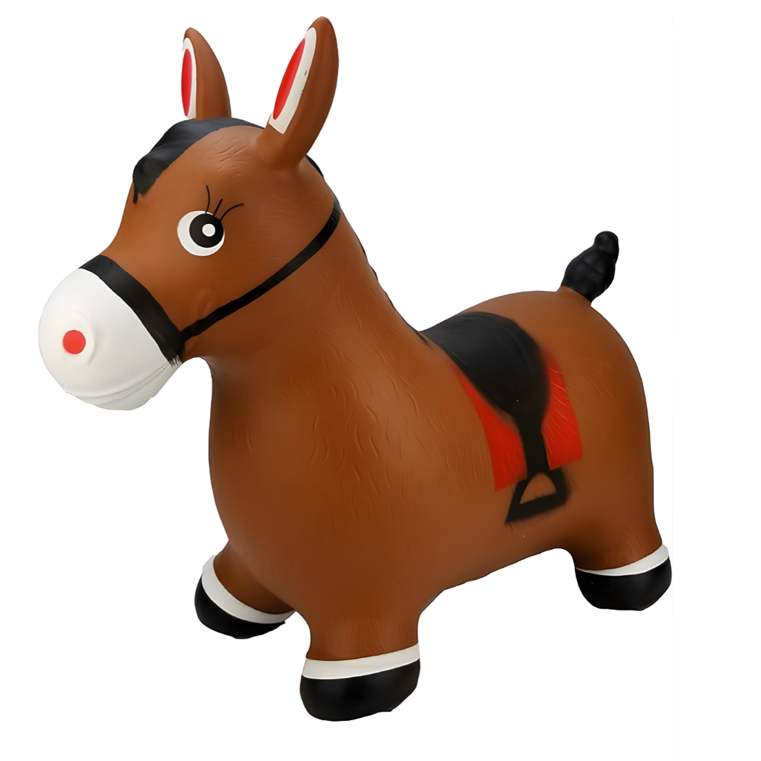 Caballito Saltarín Inflable para Niños - Juguete de Equilibrio y Coordinación