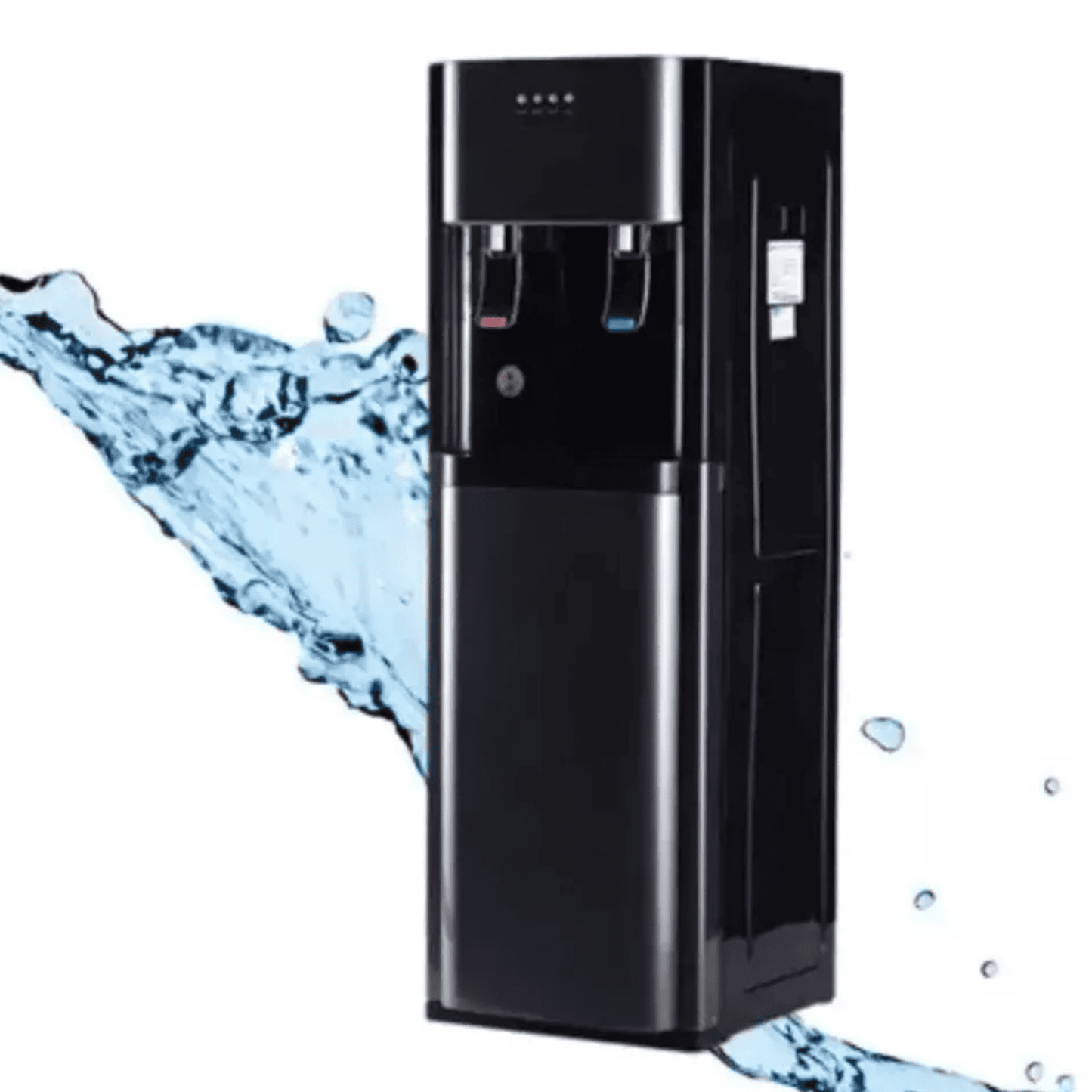 Dispensador de Agua Frío y Caliente con Bidón Oculto y Compresor