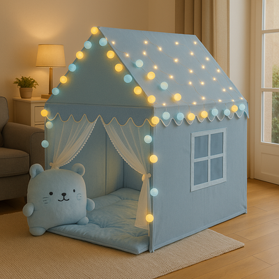 Carpa Casa Para Niñas Niños Carpa Plegable Princesa Juguete