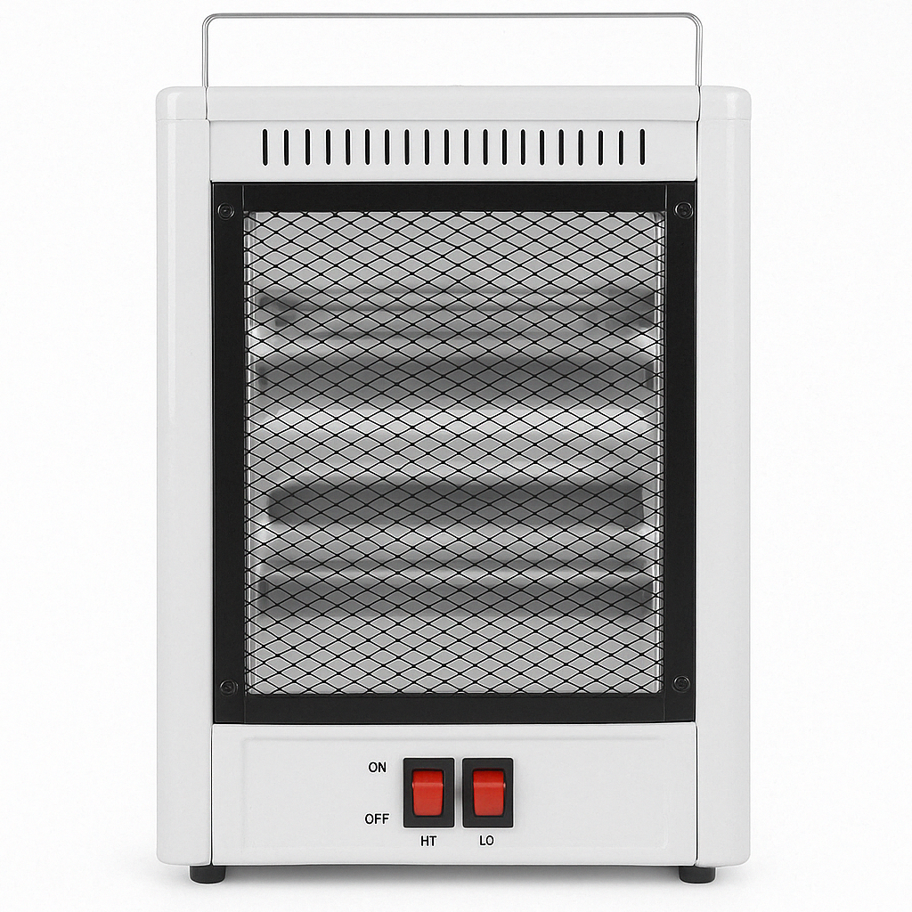 Calefactor de Cuarzo Portátil para Hogar Calor Rápido y Eficiente