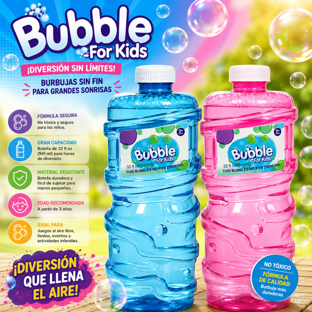Líquido para Burbujas 1 Litro