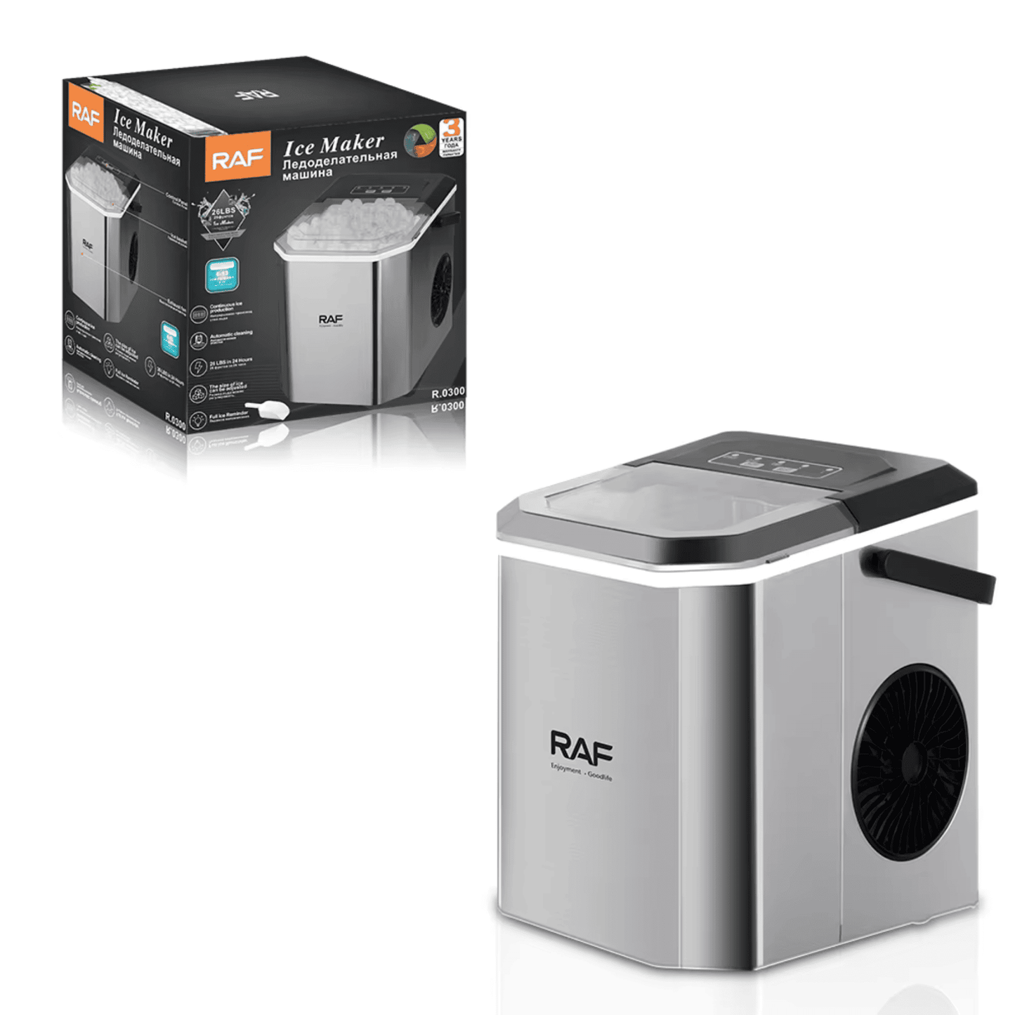 Máquina de Hielo Haxly Gelo Icemaker Automática Portátil