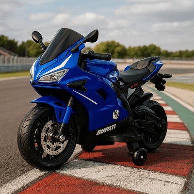 Moto TriRueda Eléctrica Infantil 6V Antivuelco