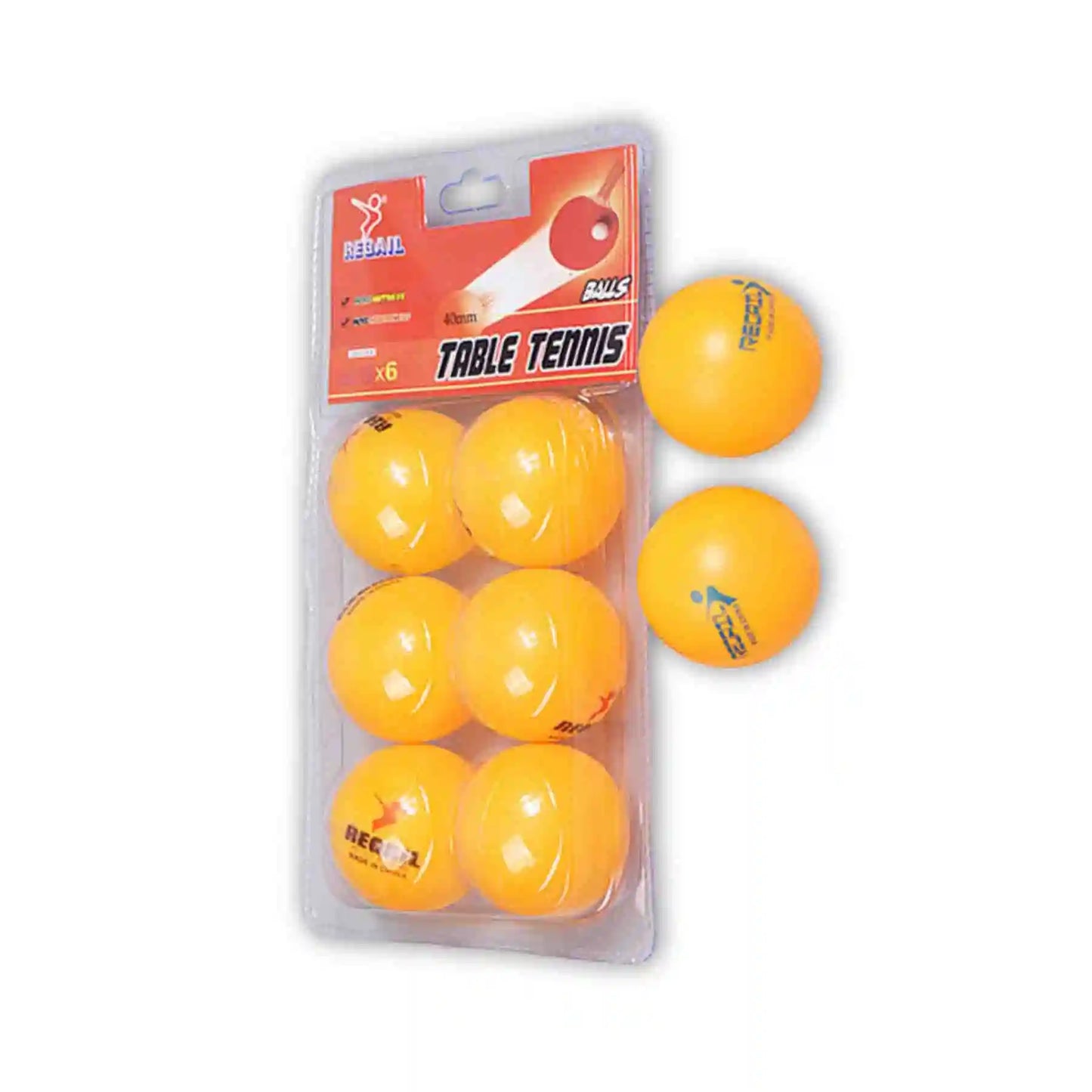Pelota De Ping Pong 6 Pcs