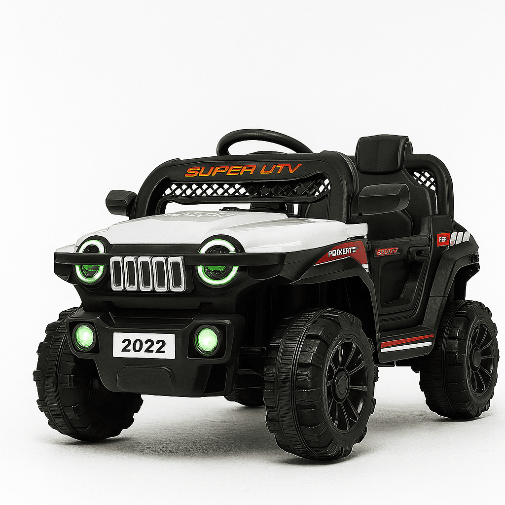 Auto Eléctrico Todo Terreno Auto Infantil Recargable Jeep