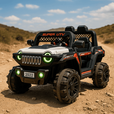 Auto Eléctrico Todo Terreno Auto Infantil Recargable Jeep