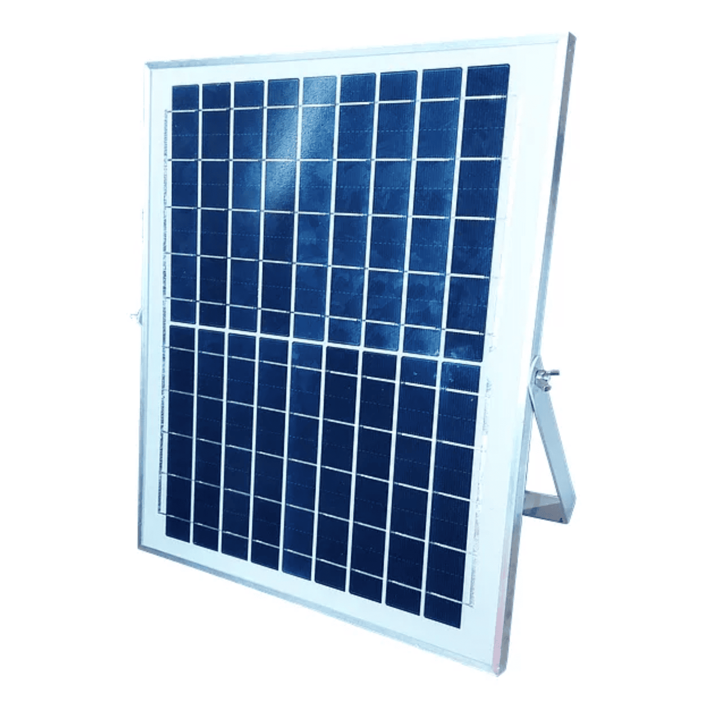 Ventilador de Pie Solar 16" con Panel Solar de 12W