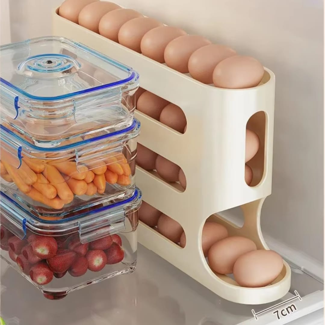 Organizador dispensador de huevos Huevera