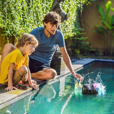 Auto RC Anfibio 2 en 1 con Control de Gestos y Luces LED