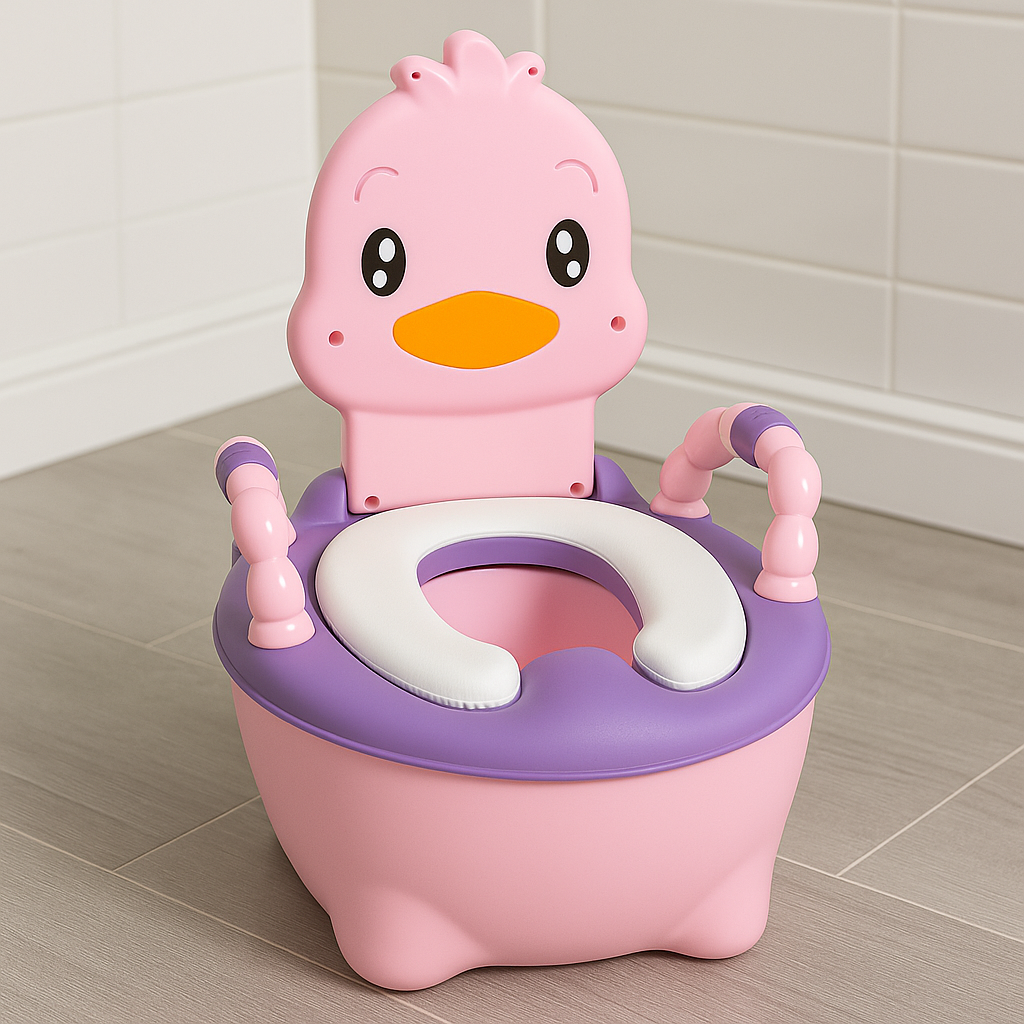 Pelela Patito Confort Aprendizaje Baño Bebe