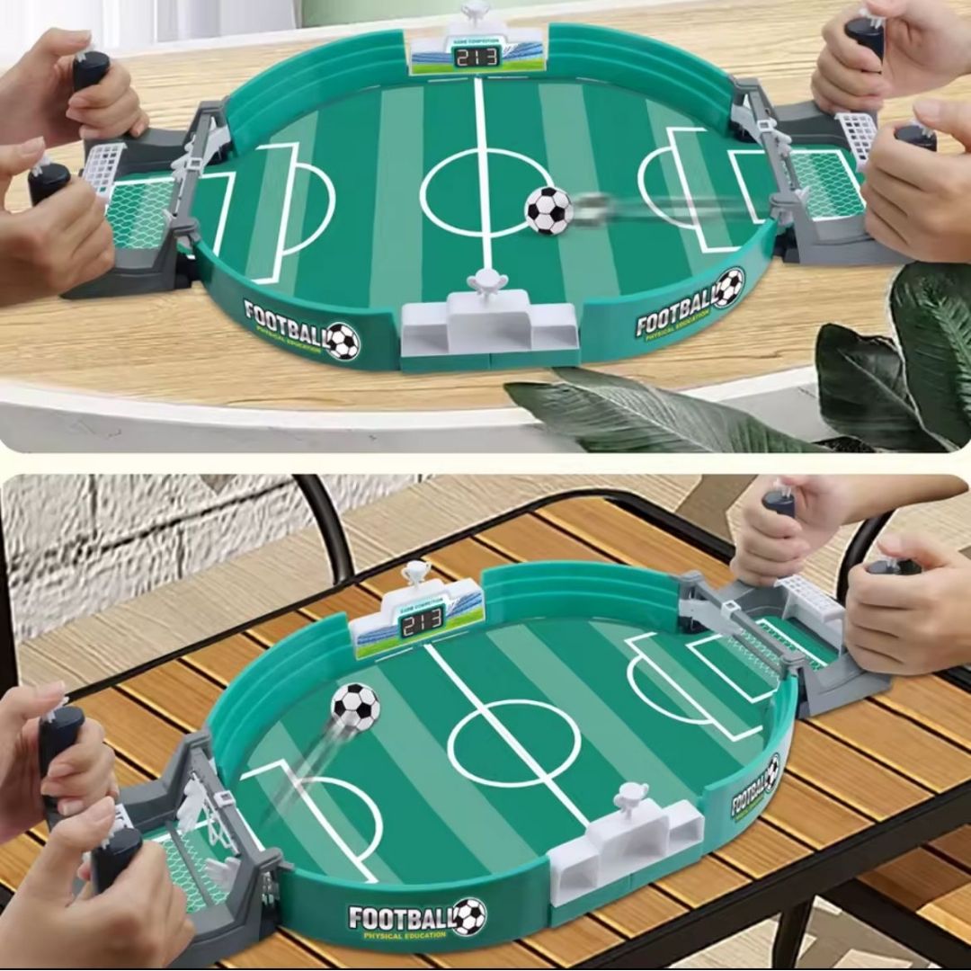 Juego de Mesa de Fútbol Portátil para Niños