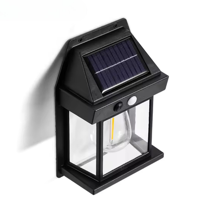 Farol Solar de Pared para Exteriores con Sensor de Movimiento