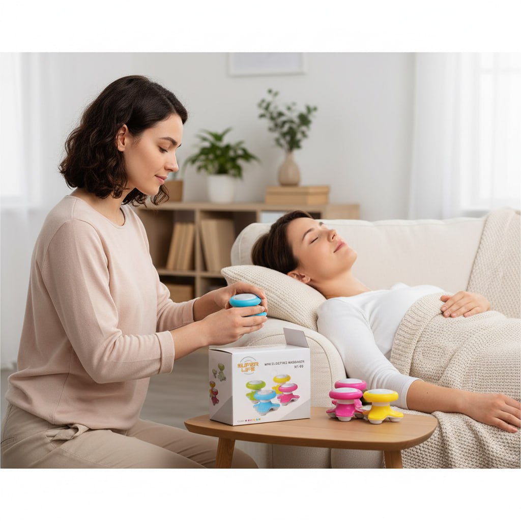 Masajeador corporal portátil eléctrico