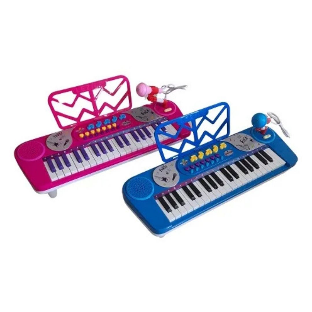 Piano Musical Infantil 37 Teclas con Micrófono – Juguete Educativo para Niños y Niñas